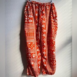 Vintage Essence Tribal Print Pants